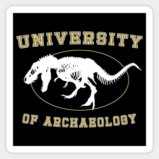 University of Archaeology - Tyrannosaurus Rex Dinosaur Fossil Sticker